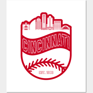 Cincinnati Baseball 02 Posters and Art